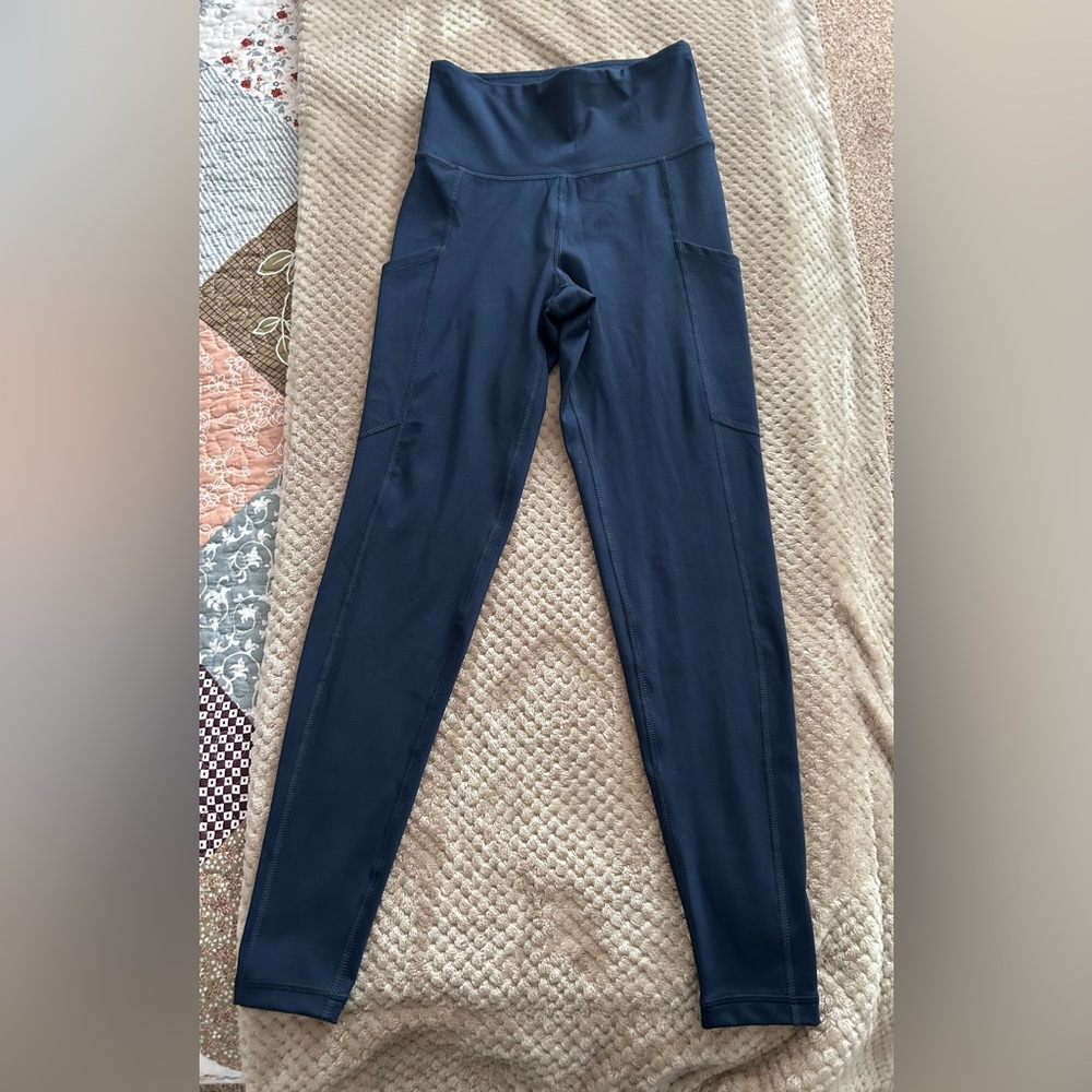 AE The Everything Pocket High-Waisted Legging XS Blue